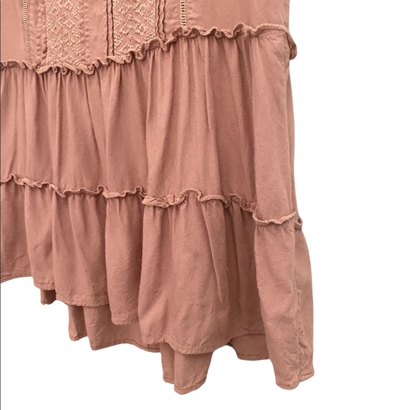 🛑SOLD ON MERCARI🛑 American Eagle Outfitters Top Short Sleeves Boho Size XS EUC - Picture 5 of 8